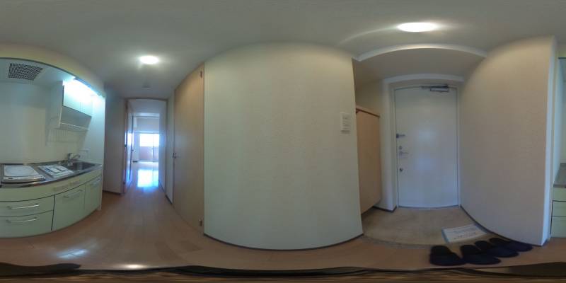 パノラマ画像玄関