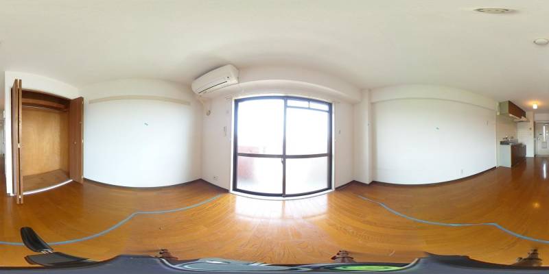 パノラマ画像リビング