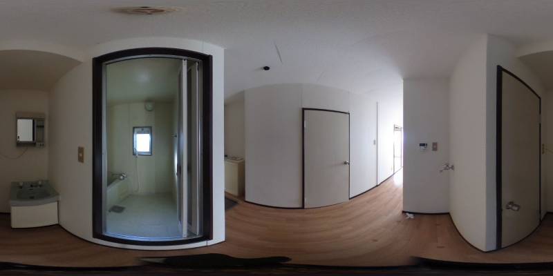 パノラマ画像洗面所