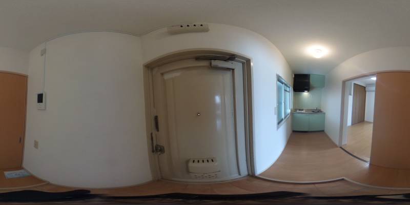 パノラマ画像玄関