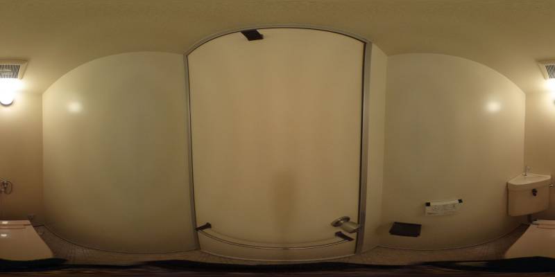 パノラマ画像トイレ