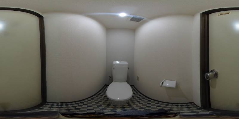 パノラマ画像トイレ