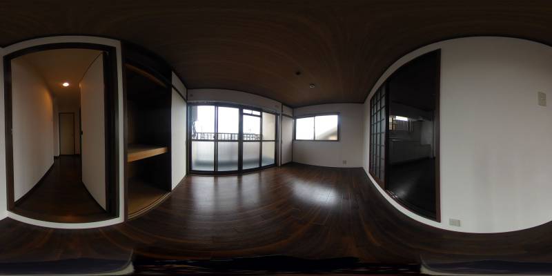 パノラマ画像リビング