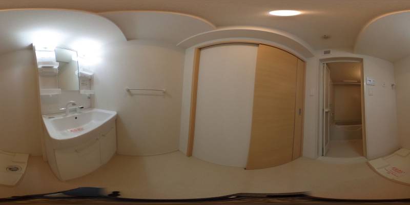 パノラマ画像洗面所