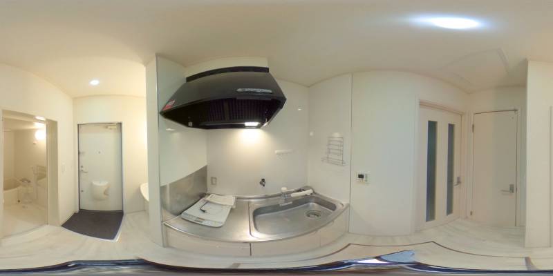 パノラマ画像キッチン