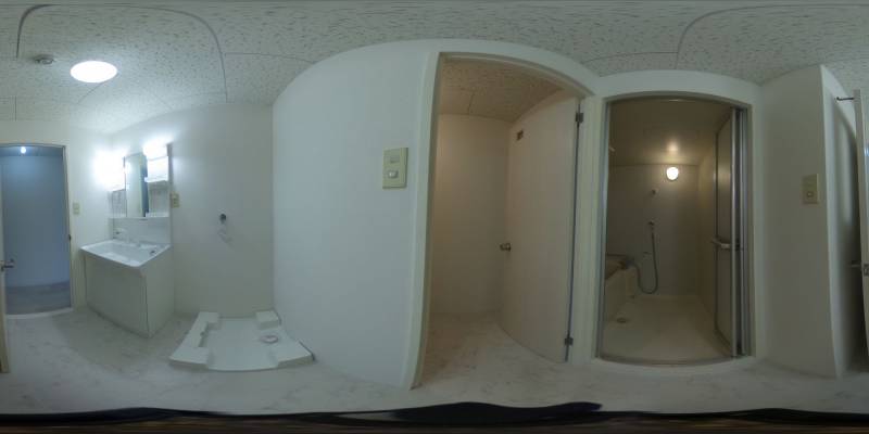パノラマ画像洗面所