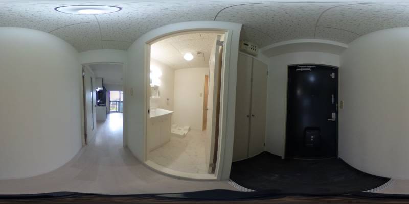 パノラマ画像玄関