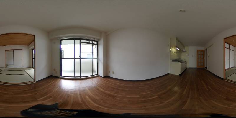 パノラマ画像洋室