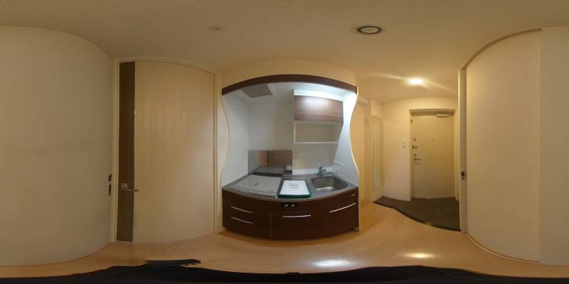 パノラマ画像キッチン