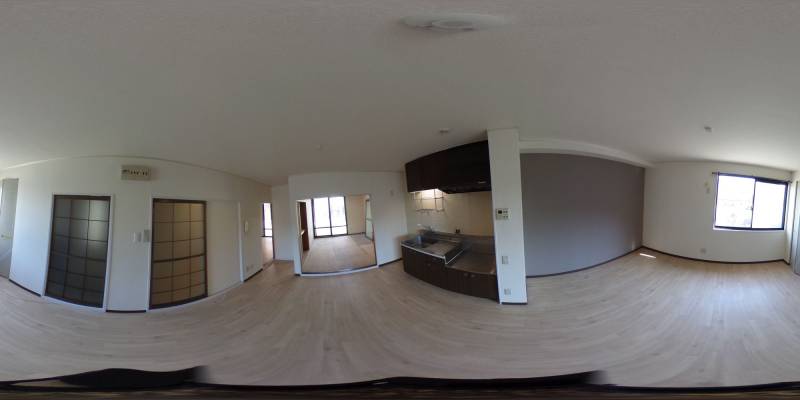 パノラマ画像洋室