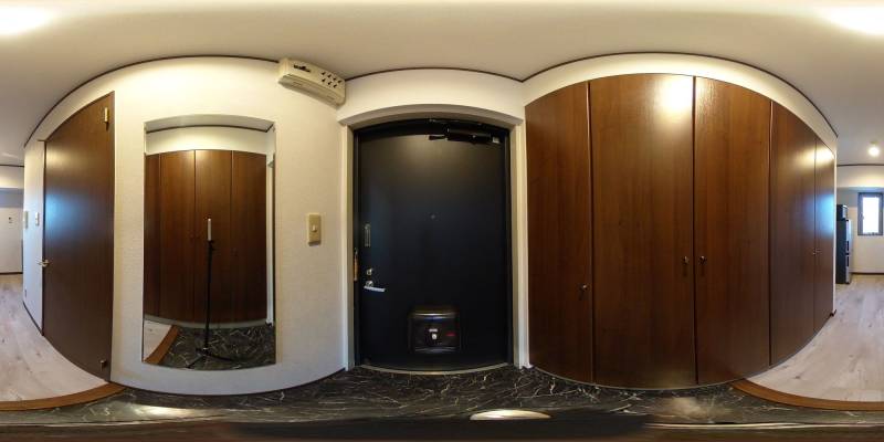 パノラマ画像玄関