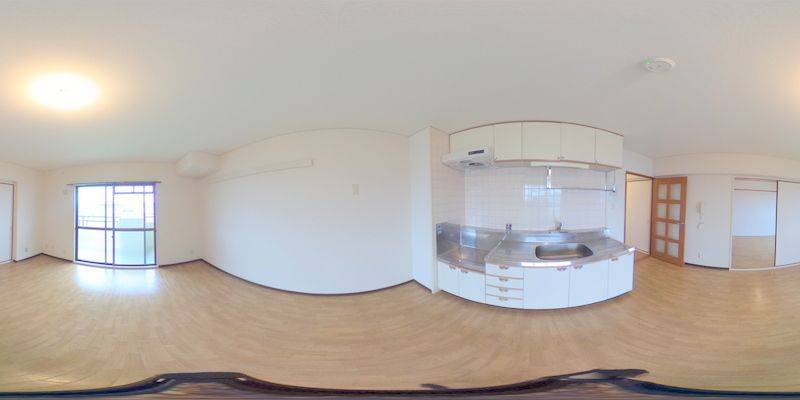 パノラマ画像リビング