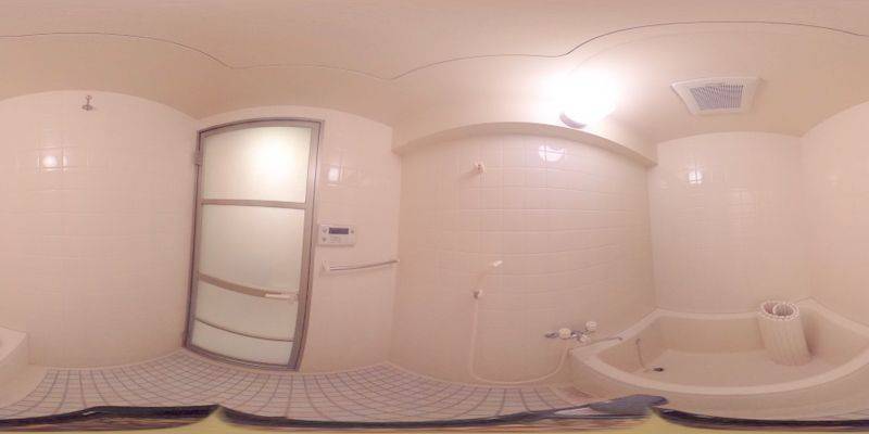 パノラマ画像バスルーム