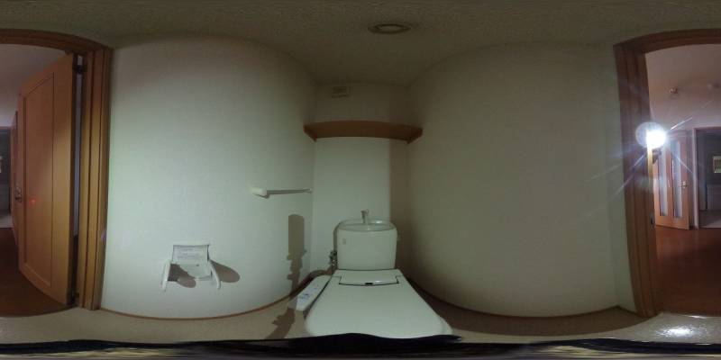 パノラマ画像トイレ