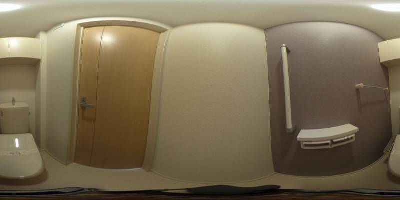 パノラマ画像トイレ