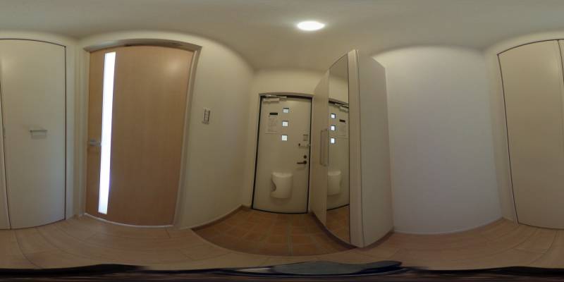 パノラマ画像玄関