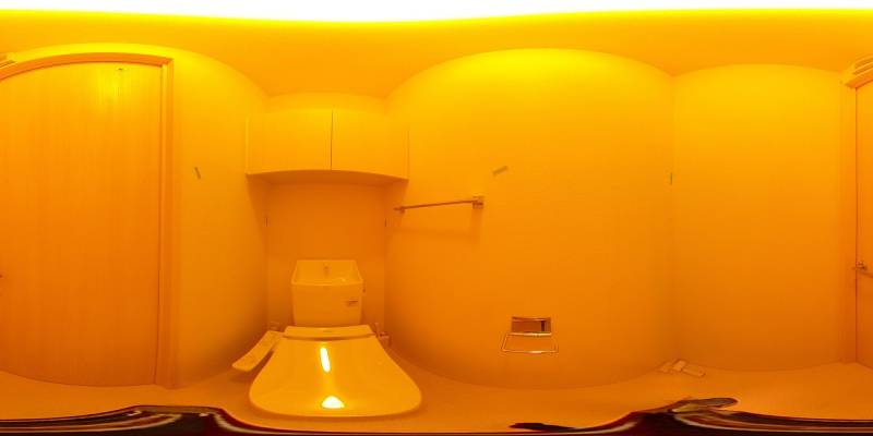 パノラマ画像トイレ