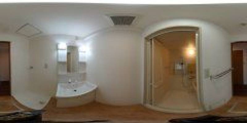 パノラマ画像洗面所