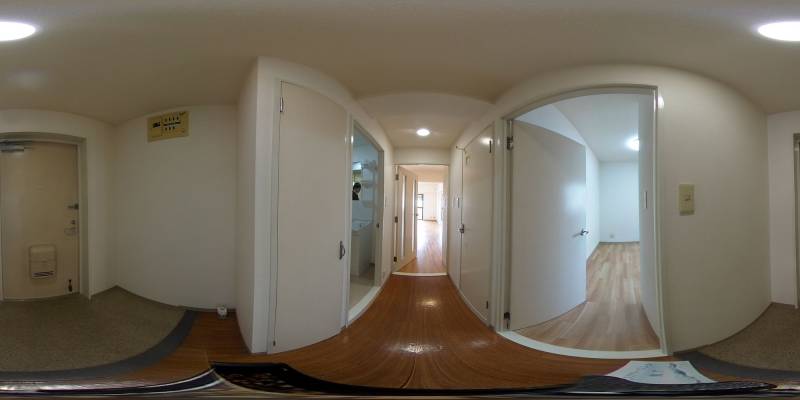 パノラマ画像玄関