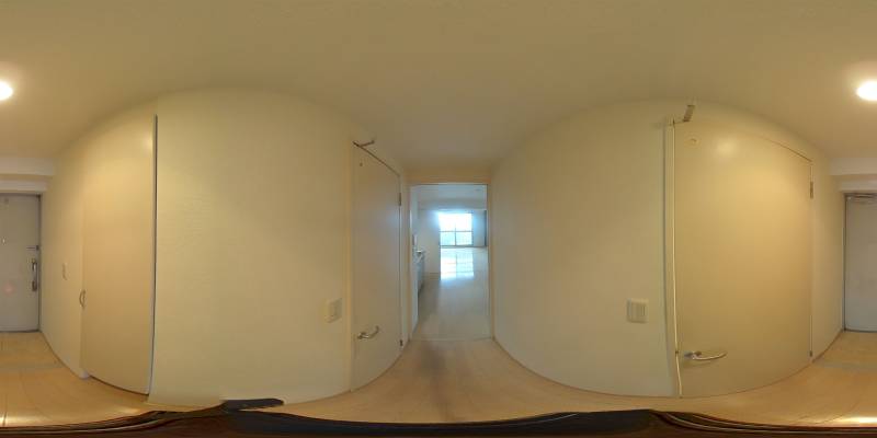 パノラマ画像玄関