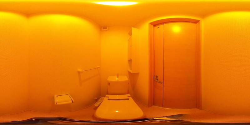 パノラマ画像トイレ