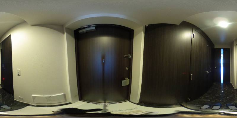 パノラマ画像玄関