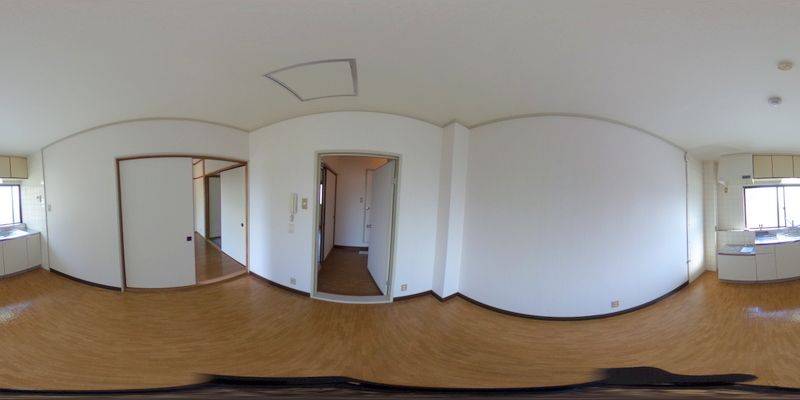 パノラマ画像洋室