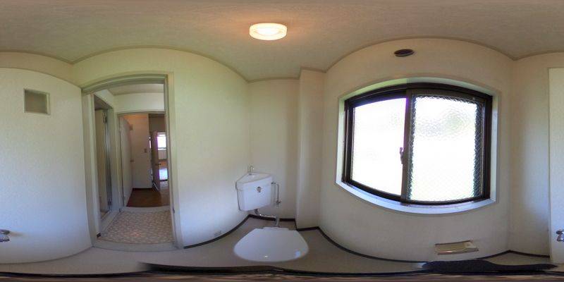 パノラマ画像トイレ