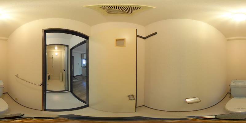 パノラマ画像トイレ