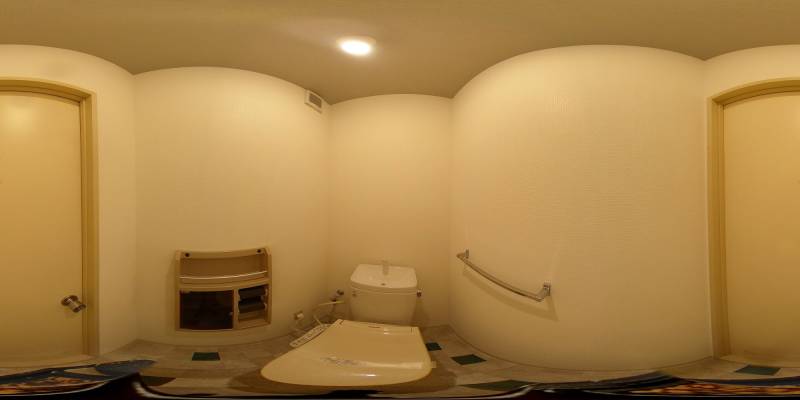 パノラマ画像トイレ