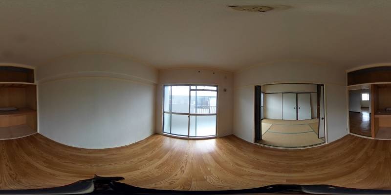 パノラマ画像洋室