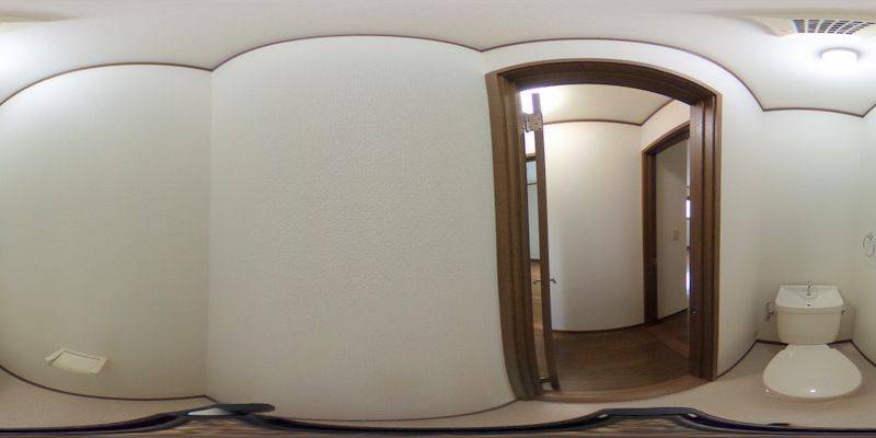 パノラマ画像トイレ