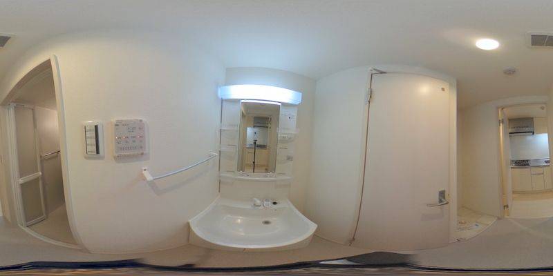 パノラマ画像洗面所