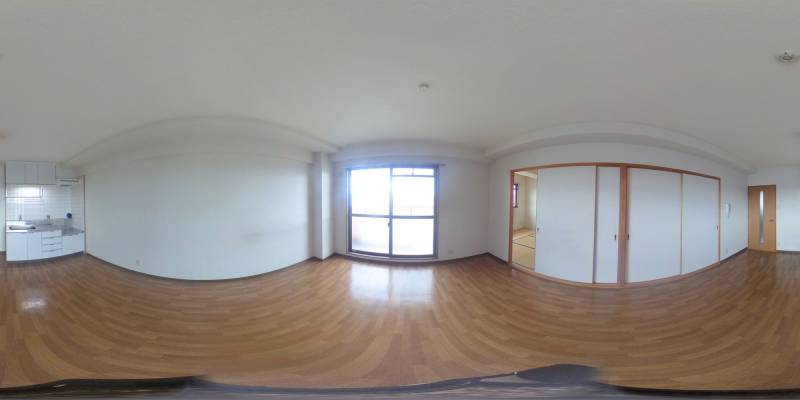 パノラマ画像リビング