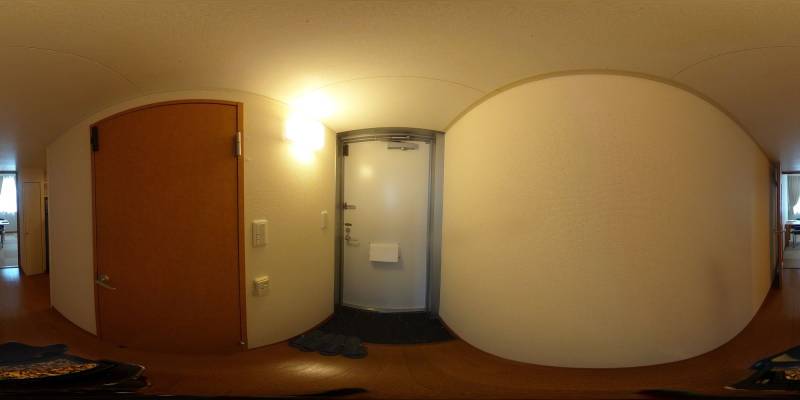 パノラマ画像玄関