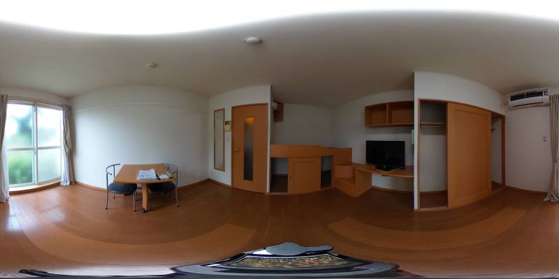 パノラマ画像洋室