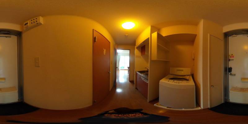 パノラマ画像玄関