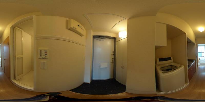 パノラマ画像玄関