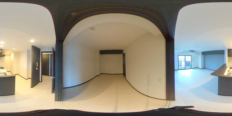 パノラマ画像洋室