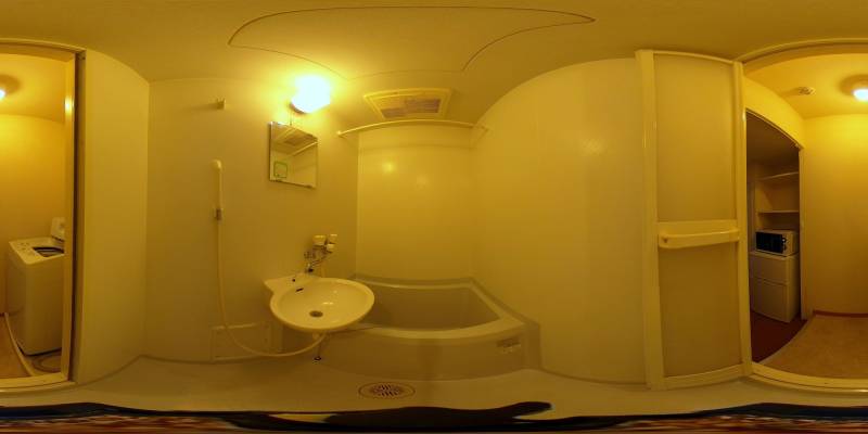 パノラマ画像バスルーム