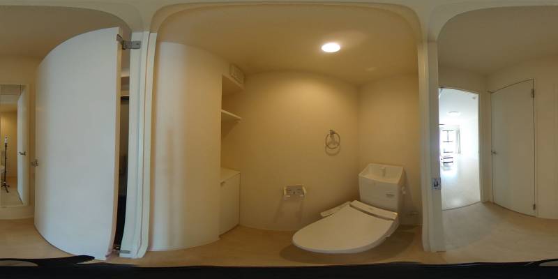 パノラマ画像トイレ