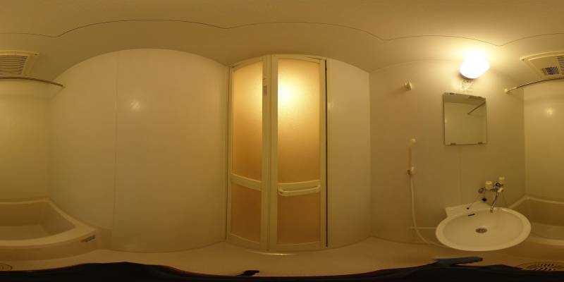 パノラマ画像洗面所