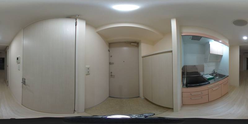 パノラマ画像玄関