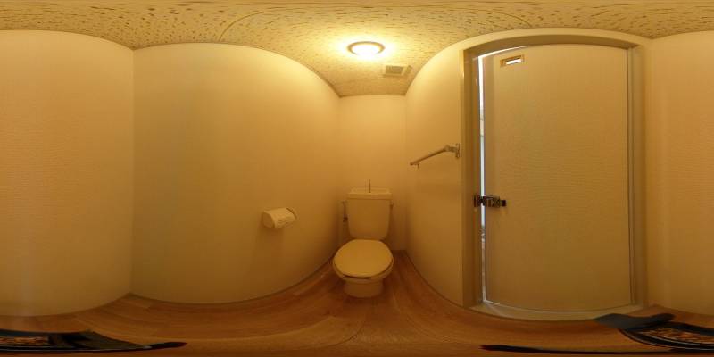 パノラマ画像トイレ