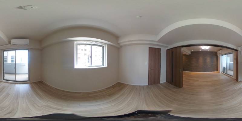 パノラマ画像洋室