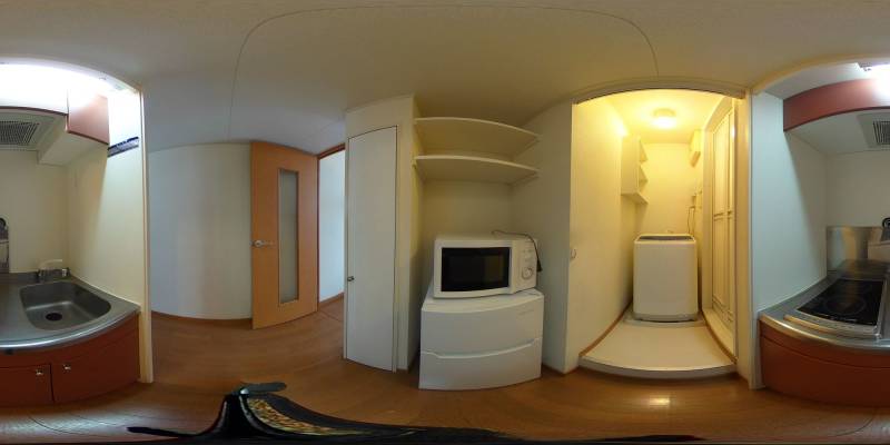 パノラマ画像キッチン