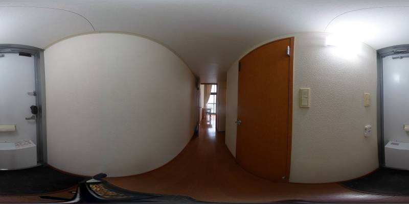 パノラマ画像玄関