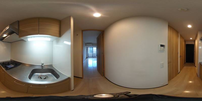 パノラマ画像キッチン