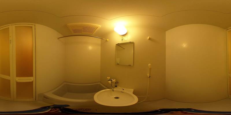 パノラマ画像バスルーム