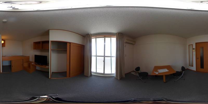 パノラマ画像洋室